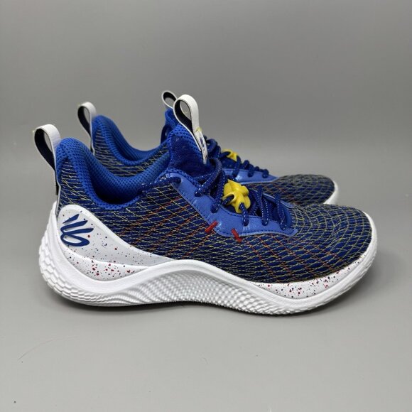 Under Armour Curry 10 Dub Nation Size 7.5 Men’s 3026949-400 Sneakers